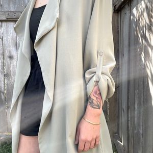 Lightweight Sage-colored Jacket